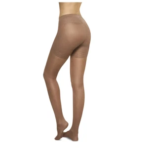Pantimedias brasileñas forradas de cintura alta con levantador de glúteos - Lupo 5895 - Imagen 1 de 7