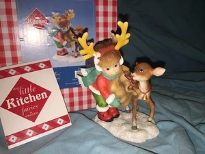 My Little Kitchen Fairies "LITTLE DEER FAIRIE" 2012 NUEVO EN CAJA NAVIDAD RARO - Imagen 1 de 9