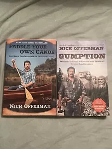 Nick Offerman paddeln Sie Ihr eigenes Kanu und zünden Sie die Fackel neu an - 2er Set - Bild 1 von 6