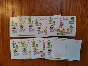 10 LOTTO Cortosse Vintage Fragola & Friends Thank You SSC 1983 Cartoline Carta - Foto 1 di 1