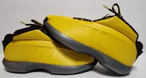Adidas Crazy 1 Sunshine Kobe Bryant Basketball Shoes Yellow/Black (Size 12)(NEW) - Picture 1 of 10