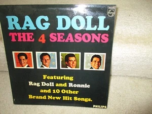 The 4 Seasons-Rag Doll LP-Original Philips UK Pressing/Laminated Cover - Picture 1 of 8