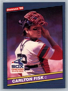 1986 Donruss Carlton Fisk #366 - Picture 1 of 2