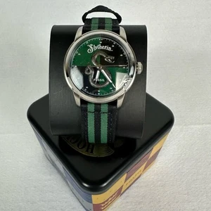 New Fossil Limited Edition Harry Potter Three-Hand Slytherin™ Nylon Watch LE1161 - Picture 1 of 12