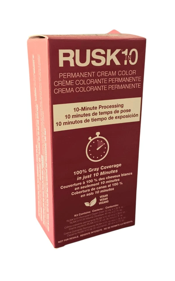Color de cabello permanente Rusk In 10 7NN rubio natural medio intenso fórmula de 10 min Foto 1 de 1