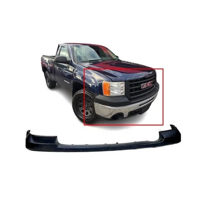 Front Upper Bumper Cover For 2007-2013 GMC Sierra 1500 Primed GM1014102 - Image 1 of 4
