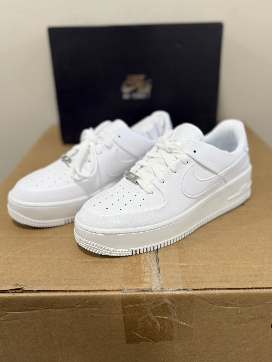 Nike Air Force 1 Sage White for sale | eBay