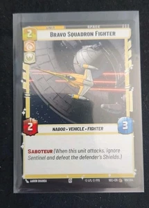 Bravo Squadron Fighter 199/264 Star Wars Unlimited TCG Karte SEC SECRET OF POWER - Bild 1 von 2
