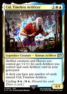 MTG Cid, Timeless Artificer 410 Foil Final Fantasy - Picture 1 of 1