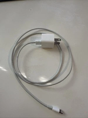 Apple Lightning 5 瓦 USB 电缆 1 米 电源适配器 — 第 1/2 张图片