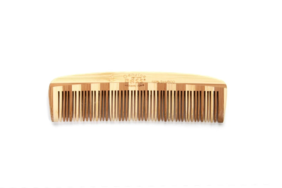 Bass Brushes Pocket  Bamboo Wood Comb Fine Tooth 1 Comb - Image 1 of 1