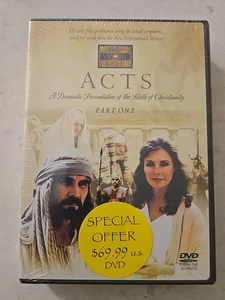 SEALED! The Visual Bible Book of Acts Part One 1 & Two 2 - Picture 1 of 4