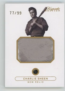2024 Keepsake Edition Charlie Sheen 77/99 #334 - Foto 1 di 2
