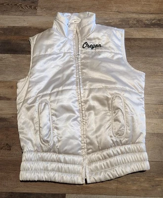 Nike Puffer Vest Jacket UofO Oregon Ducks Size XS Team Issued Nike Team - Image 1 of 4
