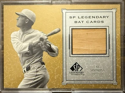 2001 SP Legendary Cuts Legendary Bats Al Simmons #B-AS - Image 1 of 2