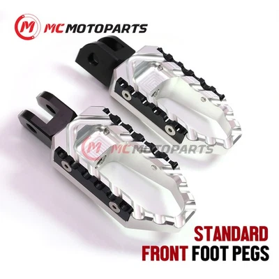 For Triumph Tiger 800 ABS 2013-2014 Replacement Rider Wide Foot Pegs — 第 1/4 张图片