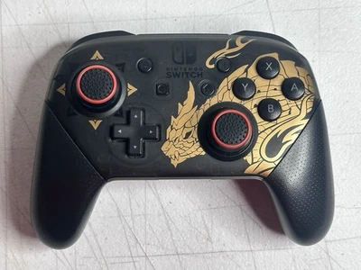 Nintendo Switch Pro Controller Monster Hunter Rise Limited Edition HAC-013 Used - Image 1 of 4