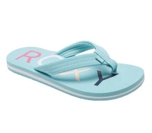 Roxy große Mädchen-Sandale Größe 1 hellblau RG Vista III Flip-Flop - Bild 1 von 7