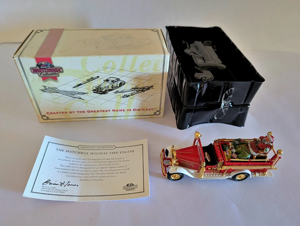 Matchbox Collectibles Models of Yesteryear YSC03-M 1932 Ford AA Fire Engine - Image 1 of 4