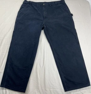 Carhartt Carpenter Jeans 44x32 Vintage USA Union Made Black Work Rugged Nice - Bild 1 von 15