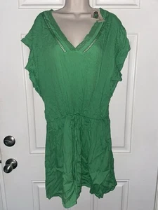 Charlie Jade Green Womens Dress Size Xl /10 Above Knee NWT - Picture 1 of 7