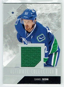 14-15 UD Upper Deck Ultimate Collection Daniel Sedin /99 Jersey HOF - Picture 1 of 1