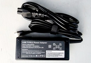 65W USB C Laptop Charger Compatible with Dell Laptop  LX65A200325 P - Picture 1 of 2
