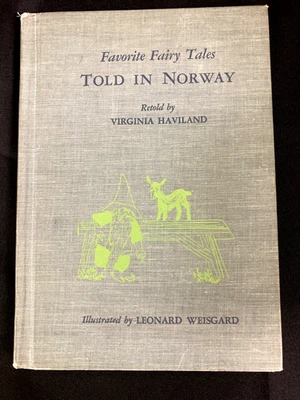 Virginia Haviland Favorite Fairy Tales Told In Norway 1st Ed 3rd Print 1961 HC - Image 1 of 4