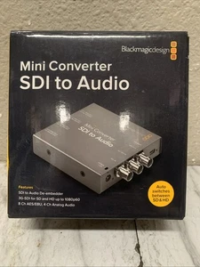 Brand New Blackmagic Design Mini Converter audio to SDI - Picture 1 of 9