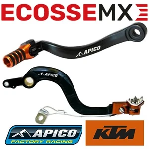 KTM SX250 2007-2016 Apico Trick Brake Pedal Gear Lever Combo - Picture 1 of 3