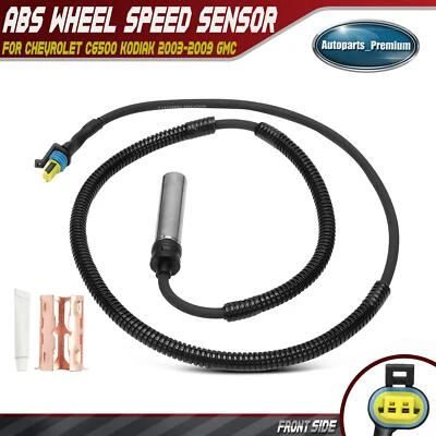 Front Side ABS Wheel Speed Sensor for Chevrolet C6500 Kodiak 2003-2009 GMC T7500 - Image 1 of 4