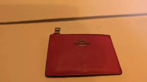 Coach Slim ID Card Wallet Pink - Picture 1 of 4