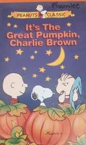 Peanuts It's the Great Pumpkin Charlie Brown VHS 1995 Kids Cartoon Video Tape - Picture 1 of 12