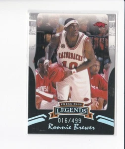 RONNIE BREWER 2006-07 PRESS PASS LEGENDS SILVER PARALLEL ROOKIE CARD-#'D/499 - Picture 1 of 24