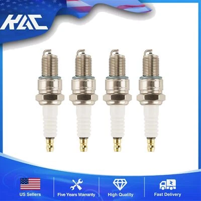 4pcs Spark Plugs For Porsche 924 1977-1982; Alfa Romeo Spider 1969-1994 BPR7ES - Image 1 of 4