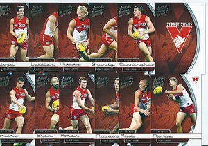 2015 Select Honours SYDNEY SWANS Team Set - Picture 1 of 1