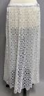 #22-142, 1910s Tatted Lace Skirt - Handmade Lace