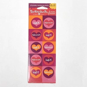 NEW Stickety Doo Da HUGS & SMOOCHES American Greetings Stickers 2 Sheets - Picture 1 of 6
