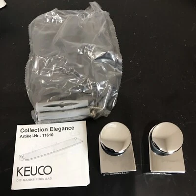 KEUCO Brackets For Glass Bathroom Shelf. 11610. @17 - Image 1 of 4
