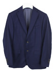 SUITSUPPLY Sevilha Blazer Men's MEDIUM Wool Lined Single Breasted Button Notch