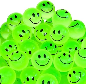 Glow in The Dark Bouncing Balls Bulk 144 Pack Super Bouncy Balls 1 inch - Picture 1 of 7