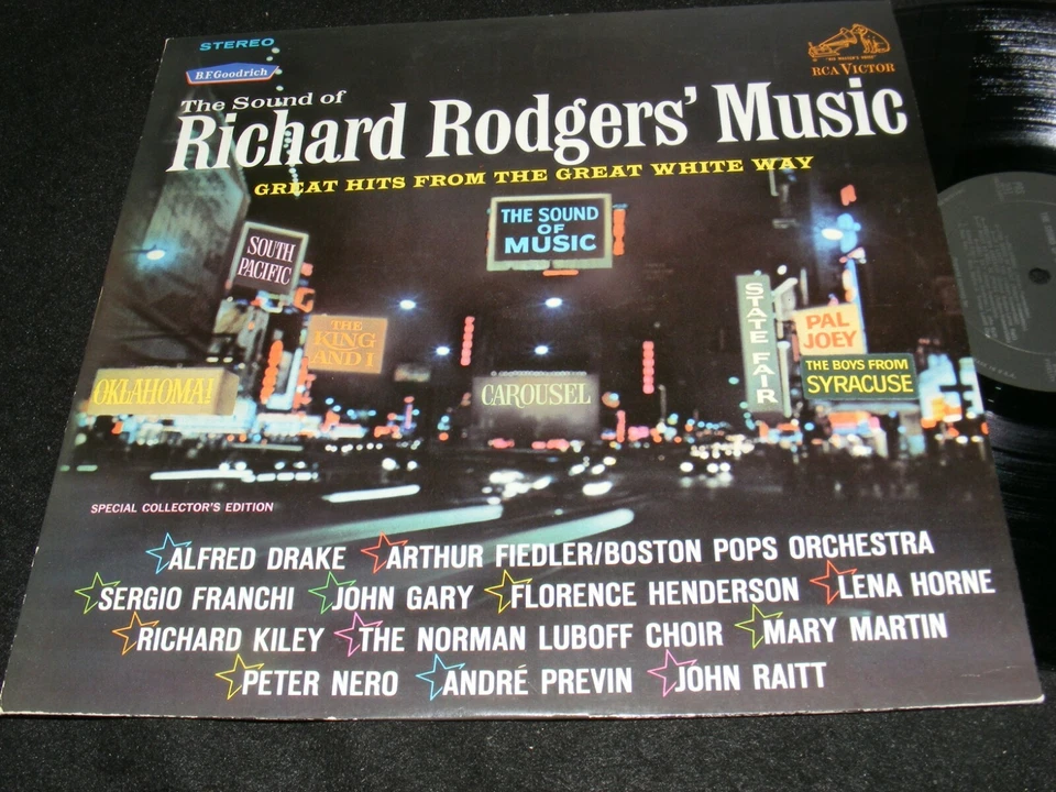 1966 B.F. Goodrich PREMIUM LP Sound Of RICHARD RODGERS MUSIC Previn LENA HORNE + - Image 1 of 1