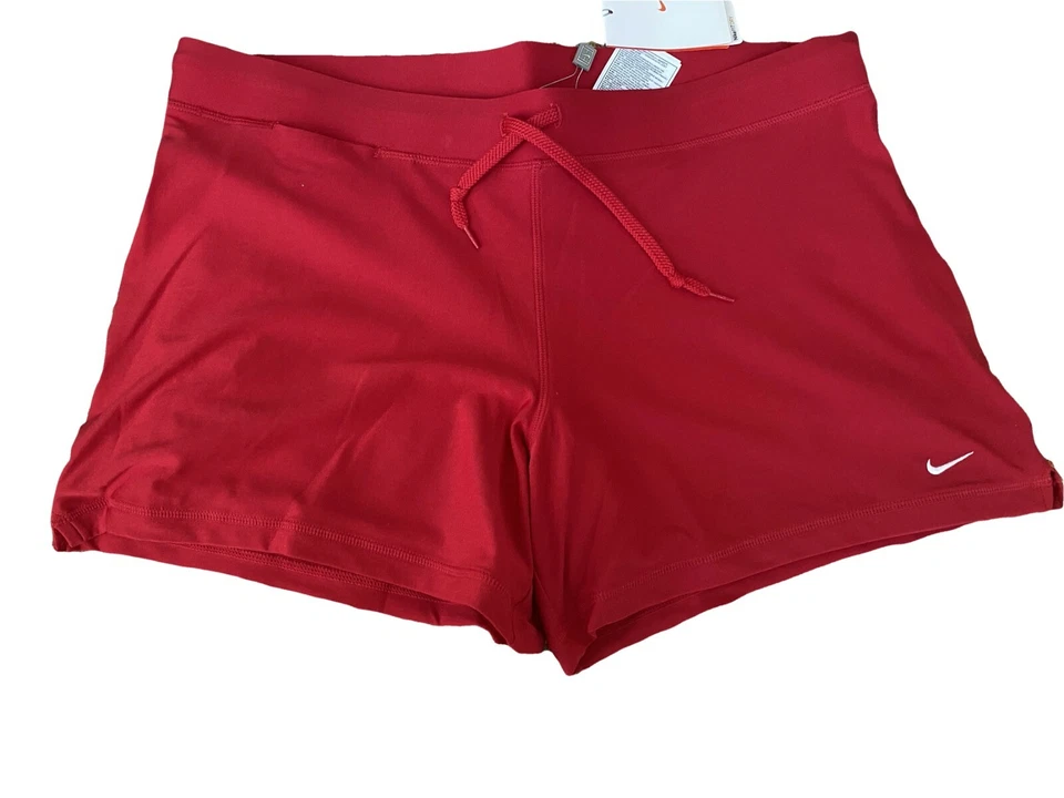 Pantalones Cortos Tenis Nike DriFit Damas X Grandes XL NUEVO CON ETIQUETAS Rojo Foto 1 de 4