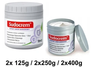 SUDOCREM ❤️ 2x125g /2x250g / 2x400g  Creme für Kind Pflege Diaper rash, Windelau - Bild 1 von 7