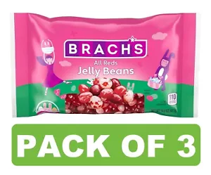 Brach's All Reds Jelly Beans Easter Springtime Candy 14.5oz LOT OF 3 - Picture 1 of 5