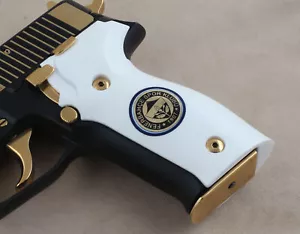 KSD Brand Sig Sauer P226 /SL /Sport I/ II/II SL PPC Impugnatura acrilica bianca - Foto 1 di 3