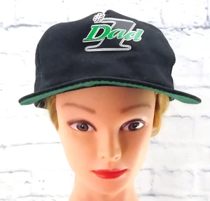 Vintage #1 Papa Erwachsene Kappe Mütze Grafik vorne Netz hinten Schaumstoff Druckknopflasche Adj Made in USA - Bild 1 von 7