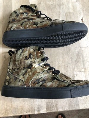 NWOT Mens Creative Recreation Cesario X Camo Gold Black  Shoes 9.5 "Worn ONCE " - Image 1 of 4