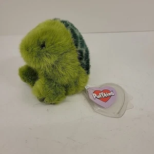Vintage 1997 Swibco PUFFKINS Shelly die Schildkröte Plüsch Sammlerstück neu mit Etikett - Bild 1 von 7