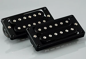 New Set Humbuckers - 13,3/12,9k - black - noiseless céramique- MR - - Imagen 1 de 2